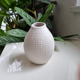 Vase aus Keramik
weiß, Strukturmuster
13 x 10 cm

Wollt Ihr mehr Produkte entdecken?
Geht auf meine Seite!
Bei Versand: plus Versandkosten und nur gegen Vorauszahlung.

Blumenvasen, Keramikvasen, Deko, Dekoration, Steingut