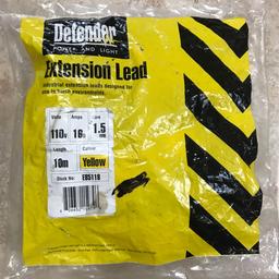 New & unopened Defender extension lead 
Collection from WV12 short heath Willenhall area