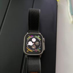 Apple Watch Ultra zu Verkaufen, die Uhr wurde selten getragen und befindet sich daher in neuwertigen Zustand. Verkauf erfolgt ausschließlich ohne jegliche Garantie, Gewährleistung. Keine Rücknahme.
Apple Care bis zum 23.11.2023