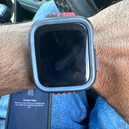 Apple Watch 4 
Very good condition still in use 
As I upgrade new I am selling 
It’s genuine,some of age related marks but not much visible,
Overall very good condition 
Comes with original cable and lots of straps if wanted
Battery health 87%,see pic
Price £140