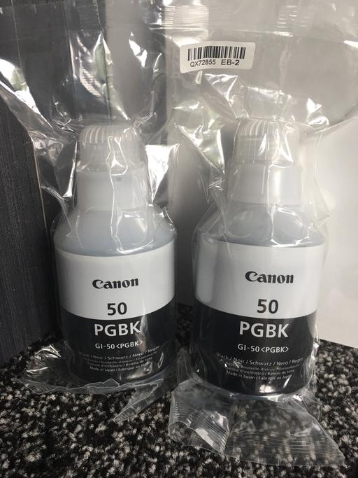 Buy & Sell Quarry Bank Dudley - Photos for 2 Genuine Canon 50 PGBK Black Ink