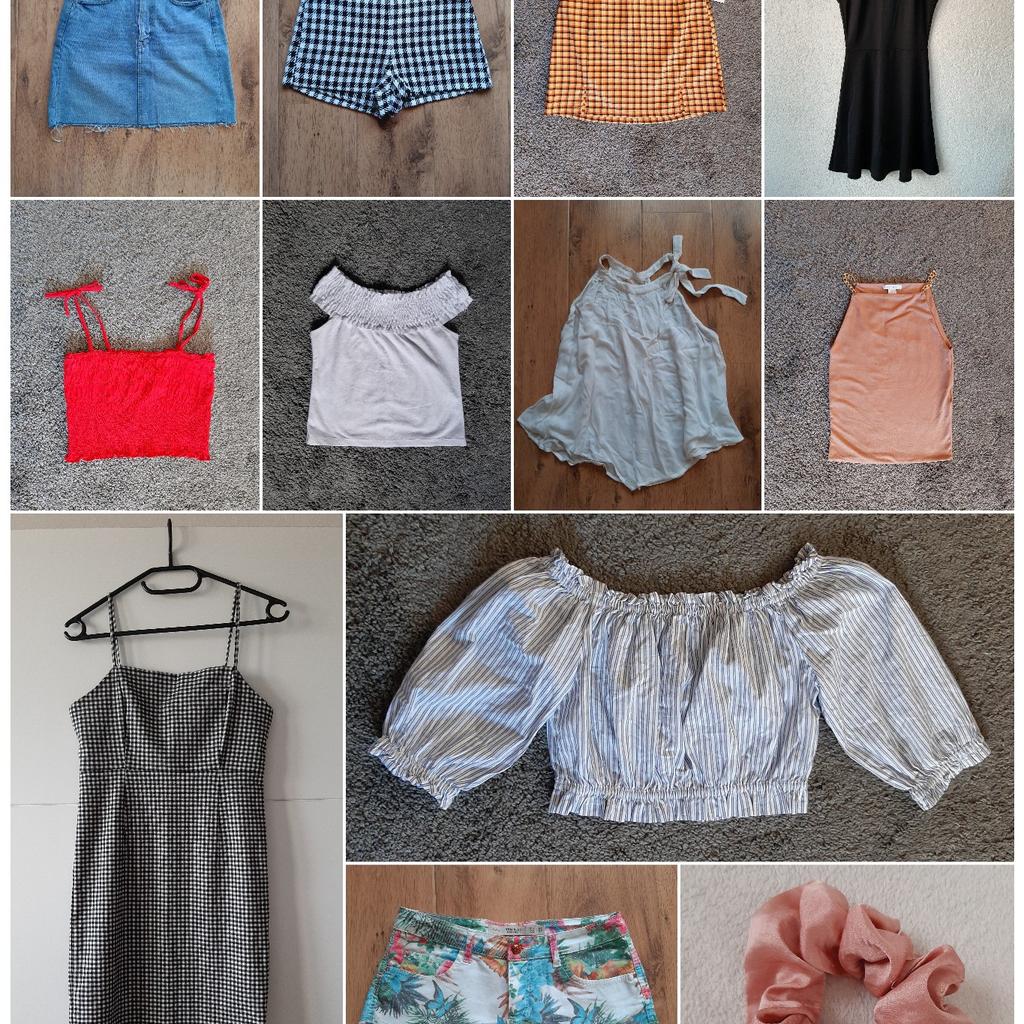 Super schönes Kleidungspaket für den Sommer in der Größe 36/S 🤗

Alle Sachen sind in einem super Zustand, einige auch noch ganz neu 😊

Marken sind Amisu, H&M, Zara und Hollister ☺

Bei Fragen oder Interesse gern einfach schreiben! 💫

#muttertagjedentag

#kleidungspaket #sommerpaket #sommersachen #sommerkleidung #kleiderpaket #bekleidungspaket #sommer #kleider #tops #röcke #shorts #blusen #neu #hollister #zara #paket