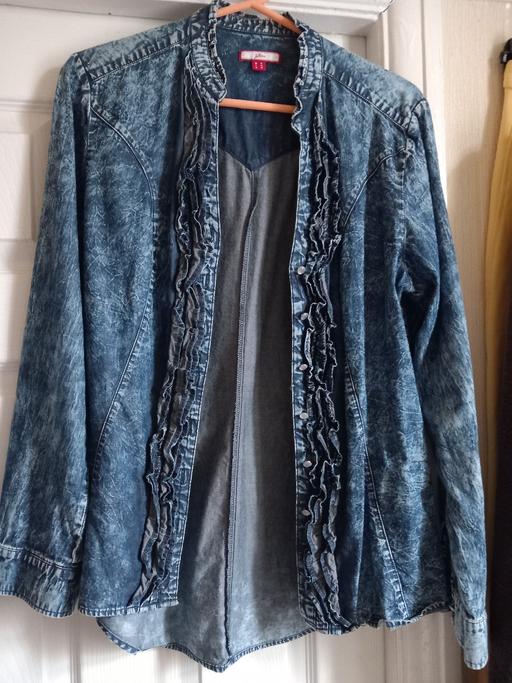 Buy & Sell Greater Manchester Manchester - Photos for Ladies size 14 Denim Shirt/blouse (joe browns