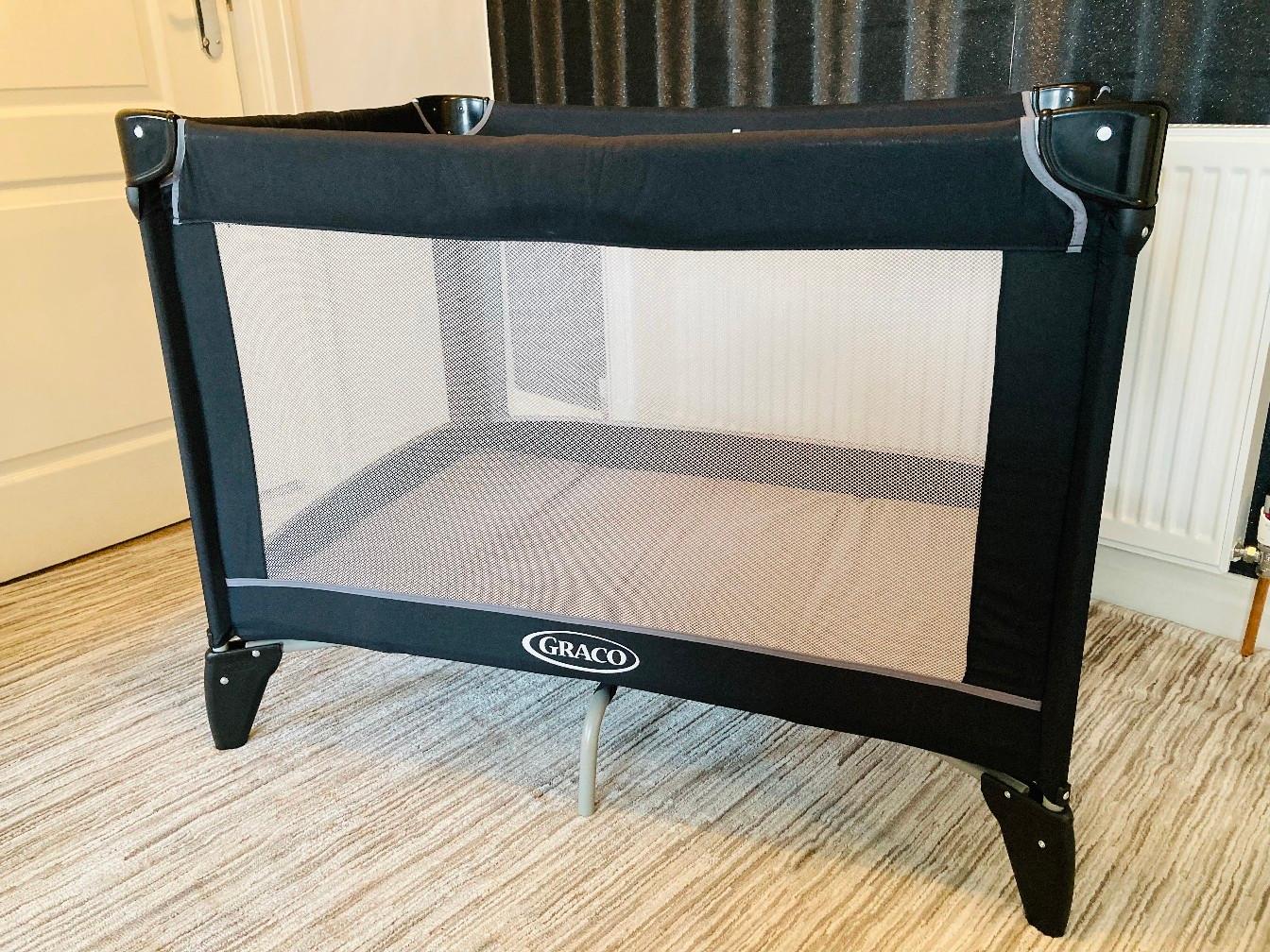 Used clearance travel cot