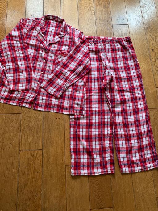 Buy & Sell Essex Thurrock - Essex - Photos for Ladies Red Check Pyjamas size 20