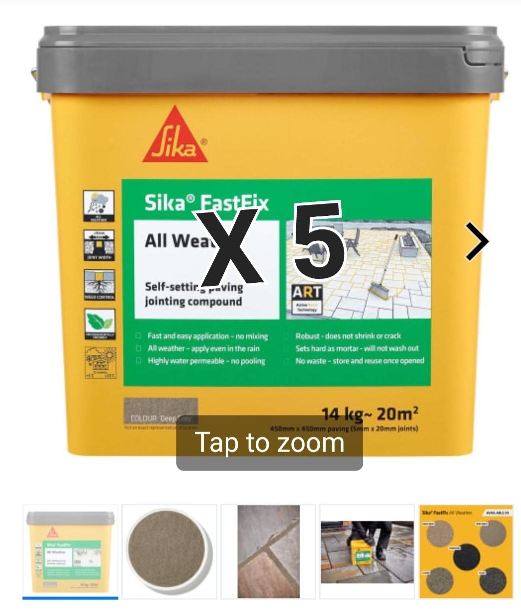 Sika fast fix all weather jointing compound in LS9 Leeds for £75.00 for