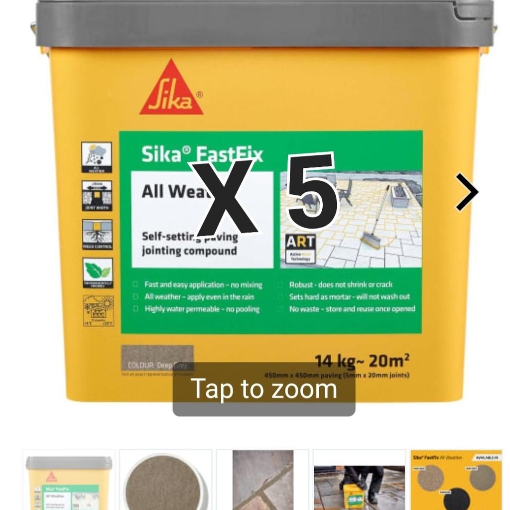 Sika fast fix all weather jointing compound in LS9 Leeds for £75.00 for
