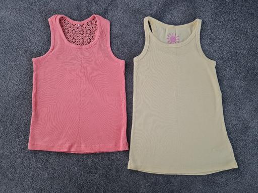 Buy & Sell Derbyshire South Derbyshire - Photos for Girls vest tops 6-7yrs