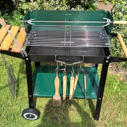 Charcoal bbq and accessories, used condition, please see all the photos. Collection from B64 area of Cradley Heath.