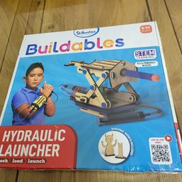 Skillmatics STEM Building Toy - Buildables Hydraulic Launcher, Educational & Construction DIY Toy for Ages 8 and Up