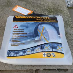 Brand new, Never been used AutoSock Winter traction aid. For Variable Tyre Size. please see 2nd Picture.