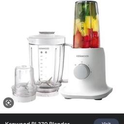 Fully working blender comes with accessories and leaflets unfortunately no box the blender and the small mixer is well used but the smoothie maker is brand new never used need gone asap due upgraded any questions plz do ask
Collection dy5