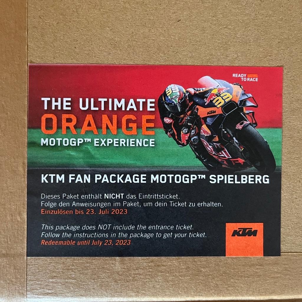 KTM FAN PACKAGE MOTO GP in 5233 Ottendorf für 140,00 € zum Verkauf Shpock DE