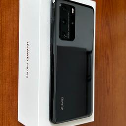 Nuovo telefono Huawei P40 Pro colore grigio scuro. 
Memoria di 256 GB. 
Il telefono non è mai stato utilizzato (ne è solo stato verificato il funzionamento). 
Telefono di ultima generazione rientrante nella classifica Top 3 del 2022 per l'efficienza video-fotografica. 
Eventuali spese di spedizione sono gratuite per l'acquirente.