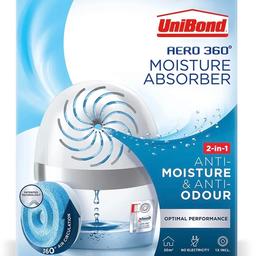 Unibond AERO 360º Moisture Absorber, Ultra-Absorbent Dehumidifier, Helps to Prev