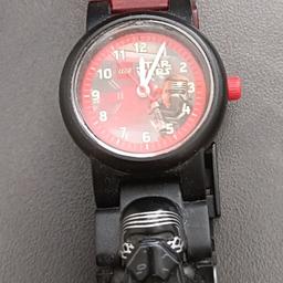 Lego Star Wars child's watch. worn once or twice so in excellent condition. Needs a new battery. pick up only