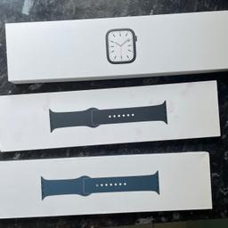 My apple watch is going for sale due to an upgrade to 8. It's a series 7 gps (no cellular) model, 45mm size, aluminium in midnight colour.
I'm selling it with 2 original sport band straps - midnight and abyss blue colours, both fitting the watch so 45mm size.
The watch is in absolutely immaculate condition, it has no scratches or marks. Same for the straps - not used those two at all.

Package price is £240. If sold separately, the watch is £210 and each strap is £15.

I'm happy to deliver them for free within SE London area, any further - we can negotiate a small fee for fuel. Collection also fine - it's in SE20 area.