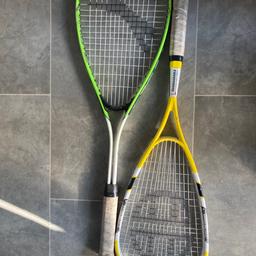 To squash rackets
