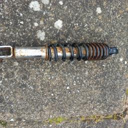 yamaha vity 125cc rear shock absorber, used part ready to bolt on and use.