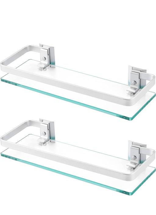 Buy & Sell Greater Manchester Rochdale - Photos for KES Bathroom Glass Shelf 2 Pack Tempered Glas