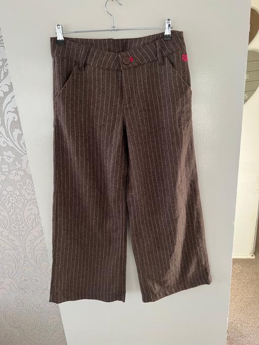 Buy & Sell South West London West Brompton - South West London - Photos for ANIMAL Wool Mix Wide Leg Cropped Trousers