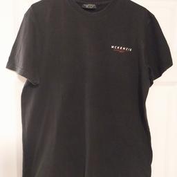 Mckenzie Tshirt 
Black 
Medium will also fit teenager 13-14 (small 15 year old)
Good condition. 
collection B45.