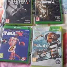 bundle xbox games
few scratches but still working 
Collection st5