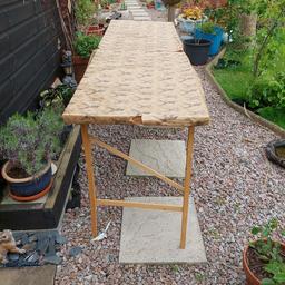 Wallpapering foldaway table, collection from Sidcup DA15