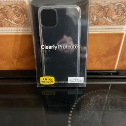 For iphone 11 pro max
Clear 
Brand new