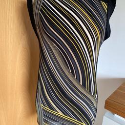 Sehr kurzes Kleid oder langes Oberteil von Ana Alcazar, feiner dehnbarer Stoff, Brustweite 39 cm, Länge 73 cm, gerader Schnitt, bügelfrei!!