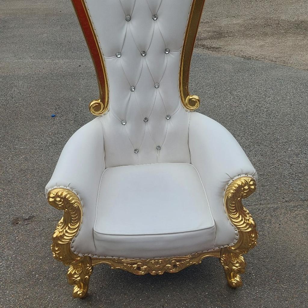 This chair will brighting your occasion

Hire from £100
Delivery price depends on your postcode

+a refundable deposit of £100 into my account before your booking

Message or call me on 07496619018 for your booking