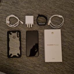 *Bundle* Including:
- Huawei P Smart 2019
- Huawei Band 6-5E5
- Charger Plug
- Charging Lead for Phone
- Charging Lead for Band
- Phone Case for Phone