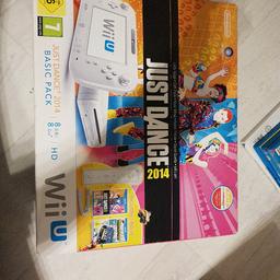 Biete Nintendo Wii U mit  justdance spiel Touchpad Nunchuck Top Zustand voll funktionsfähig für 100€ festpreis 100