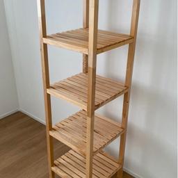 Ikea molgar birch shelf unit.
