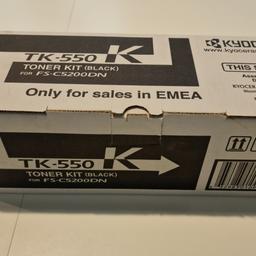 Kyocera TK-550K schwarz Original Toner unbenutzt

Privatverkauf: daher keine Gewährleistung oder Rücknahme. Garantieansprüche, so eine Rechnung beigelegt wird, werden an den Käufer abgetreten.