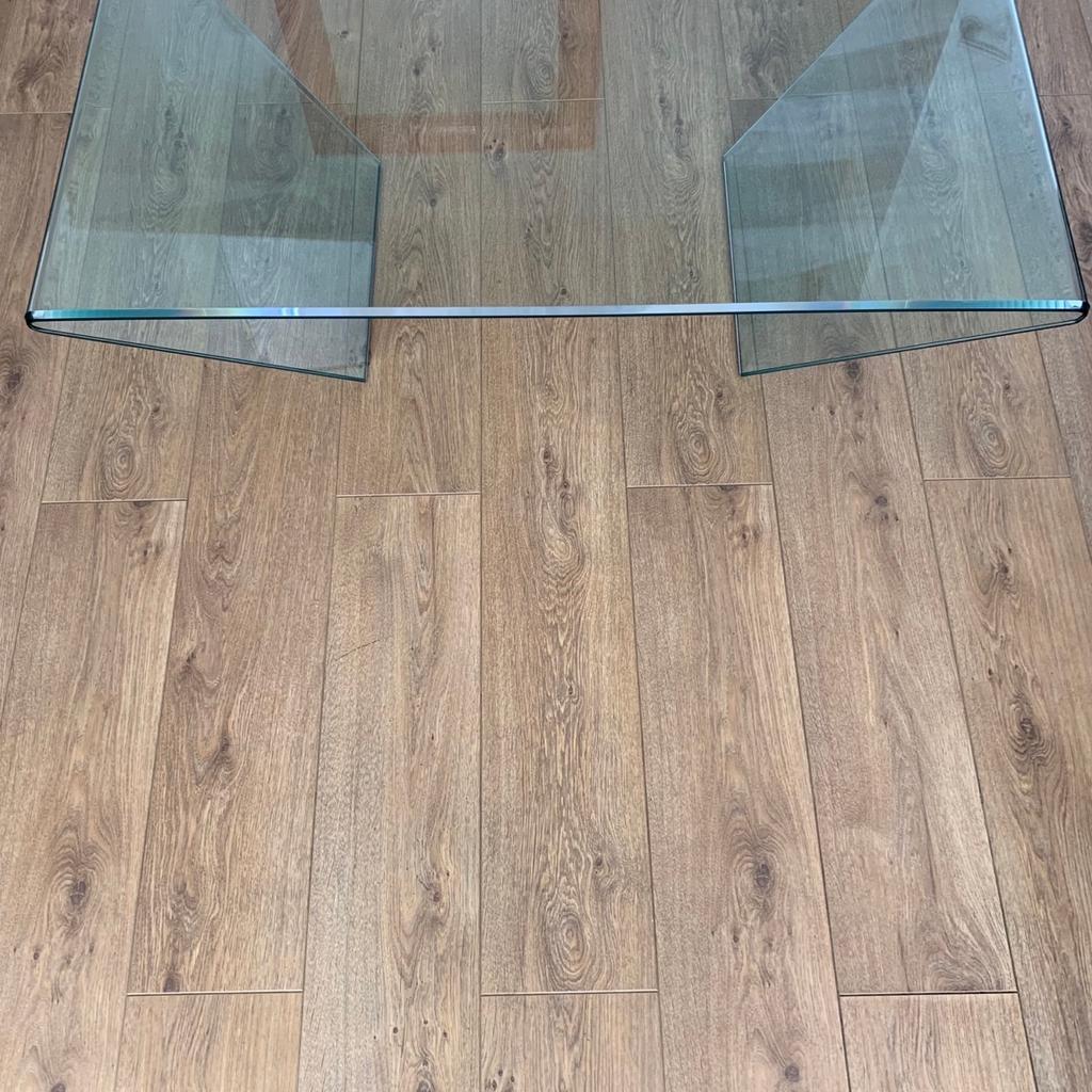 Glass coffee table H 35 W 65 L 110