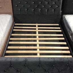 MILANO BED FRAME ONLY - 4 FOOT £300.00


HAND MADE
AVAILABLE IN 7 LEATHER COLOUR OPTIONS or CHENILLE 
CRUSHED VELVET //PLUSH 
TIMBER SLATS
CHROME FEET
DIAMANTE or STUDS 
STURDY AND SOLID BED FRAME 
MATTRESS NOT INCLUDED 
COLOUR SHOWN IN PICTURE IS steel plush 

 B&W BEDS 

Unit 1-2 Parkgate Court 
The gateway industrial estate
Parkgate 
Rotherham
S62 6JL 
01709 208200
Website - bwbeds.co.uk 
Facebook - B&W BEDS parkgate Rotherham 

Free delivery to anywhere in South Yorkshire Chesterfield and Worksop on orders over £100

Same day delivery available on stock items when ordered before 1pm (excludes sundays)

Shop opening hours - Monday - Friday 10-6PM  Saturday 10-5PM Sunday 11-3pm