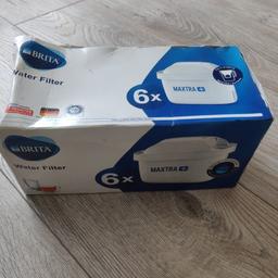 brand new 6x BRITA Water Filters box never been opened but the box is damaged from storage