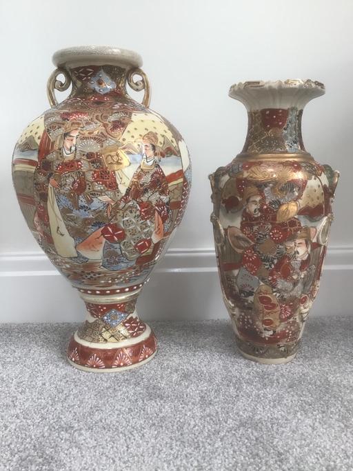 Buy & Sell East Sussex Rother - Photos for Japanese Satsuma Oriental ceramic vases