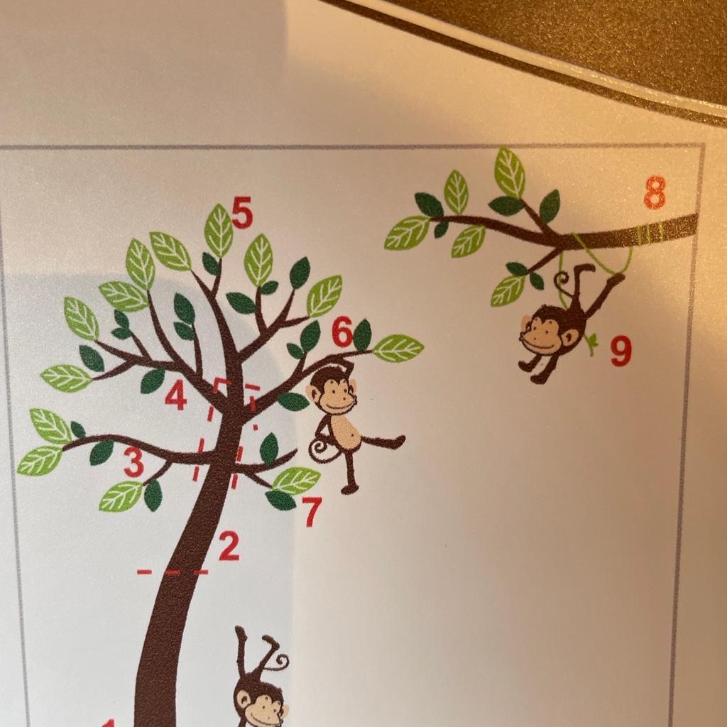 Brand new Monkey and Tree wall murals/transfers. RRP. £27.00. May be able to ship at additional cost. However, collection preferred.