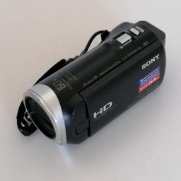 Sony HDR-CX450 Handycam Camcorder HD wide zoom 60x clear image zoom. Untested working fine when last used. Cannot find the charger.
