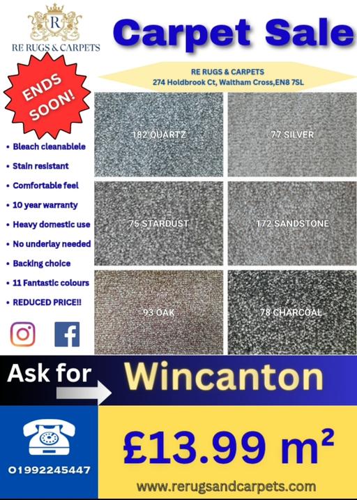 Buy & Sell Hertfordshire Broxbourne - Photos for Carpet Sale Wincanton