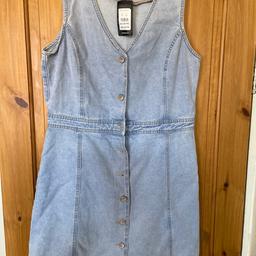 Ladies new look denim dress brand new with tags