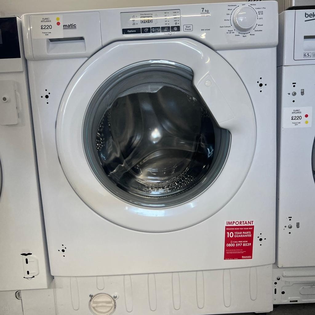 🔰GRADED BAUMATIC 7KG INTEGRATED WASHER in Wv10 9ds Wolverhampton für £
