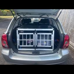 Double dog crate good condition as it’s always been in the car boot.
£50ono