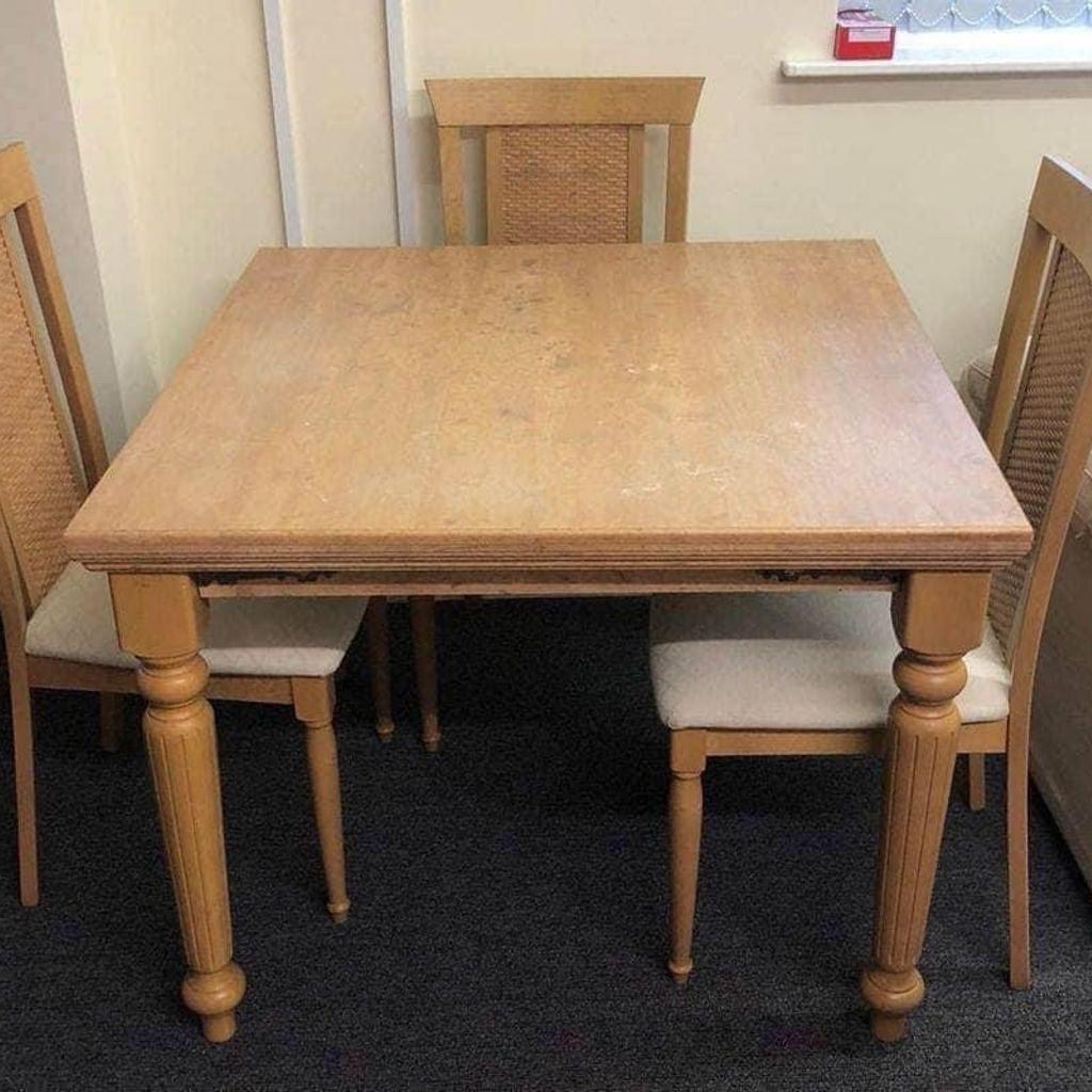 SECOND HAND DINING TABLE AND 3 CHAIRS in S62 Parkgate for £50.00 for