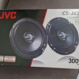BRAND NEW JVC CS J620X SPEAKERS 6.5 INCH

300 WATTS EACH SPEAKER

REVIEWS ARE GOOD

GRAB A BARGAIN

PRICED TO SELL

COLLECTION FROM KINGS HEATH B14  OR CAN DELIVER LOCALLY

CALL ME ON 07966629612

CHECK MY OTHER ITEMS FOR SALE, SUBS, AMPS, SPEAKERS, WIRING KITS, TWEETERS ,6X9S ETC