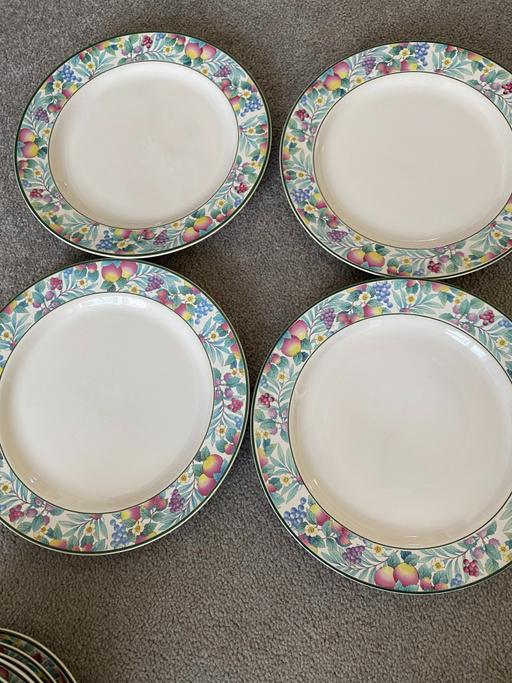 Buy & Sell Kent Thanet - Photos for Jardin Thailand Stoneware Dinner Plates