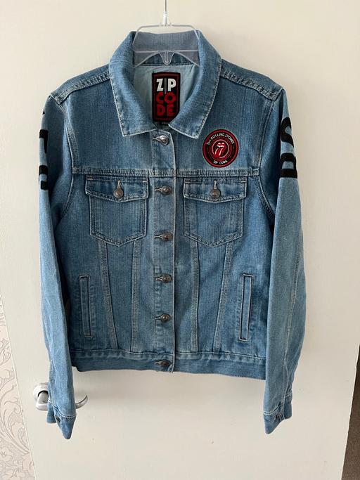 Buy & Sell South West London Fulham Broadway - South West London - Photos for The Rolling Stones Zip Code Denim Jacket