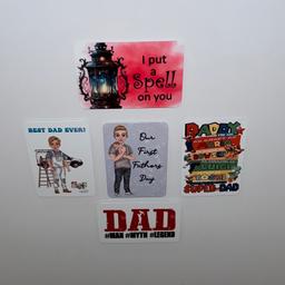 Personalised fridge magnets that can have any design you would like.

7cm by 5cm

All new